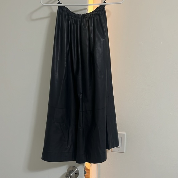 The row, leather, flow skirt - Picture 3 of 4